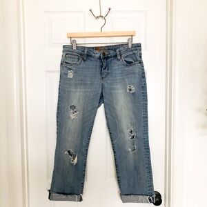 KUT from the Klot Katy boyfriend distressed jean
